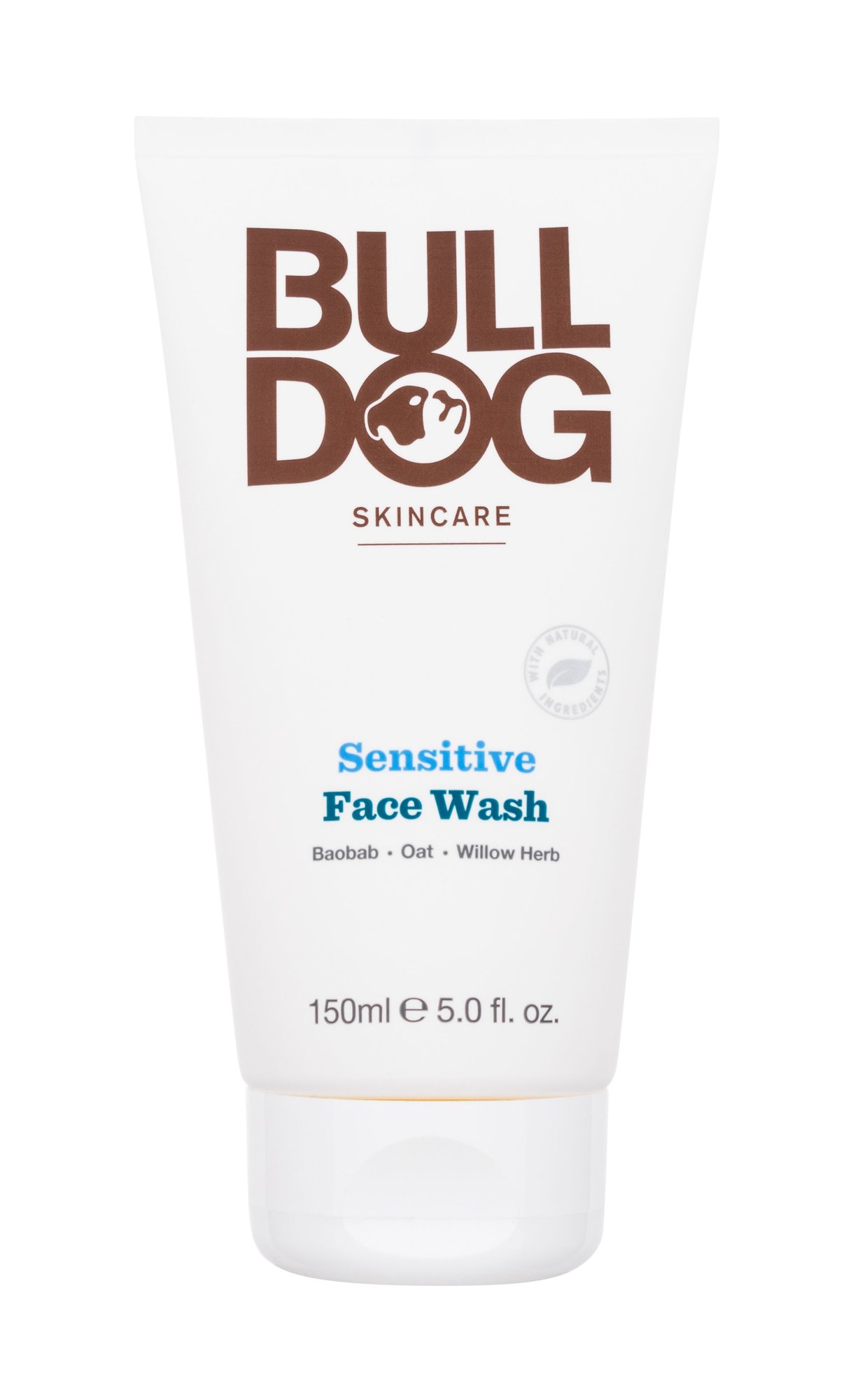 Bulldog Sensitive Face Wash veido gelis