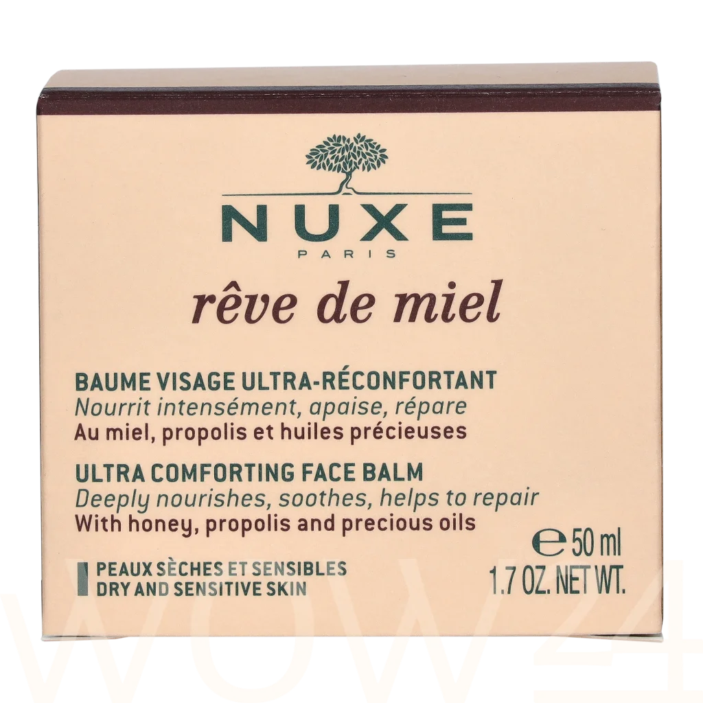 Nuxe Reve De Miel Ultra Comforting Face Balm 50 ml dieninis kremas