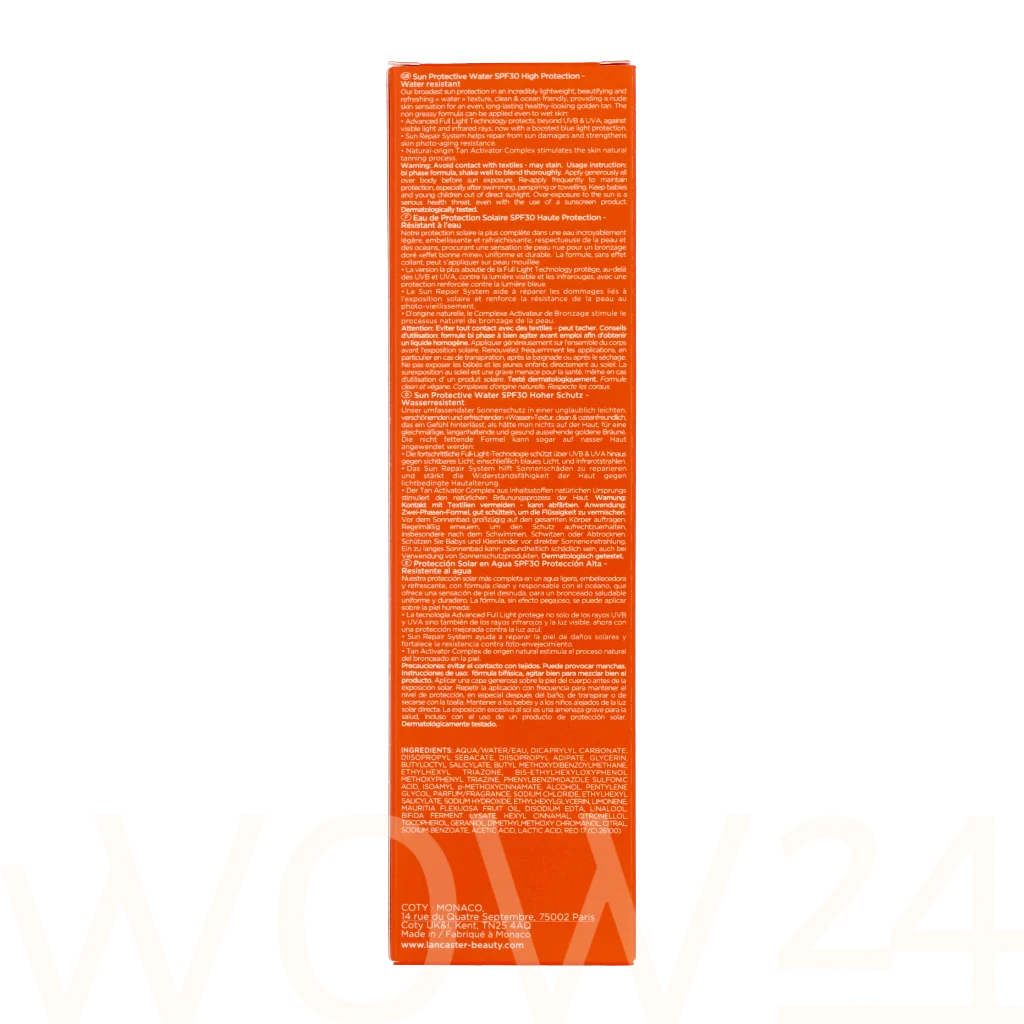 Lancaster Lancaster Sun Beauty Sun Protective Water SPF30 150 ml Unisex Įdegio losjonai