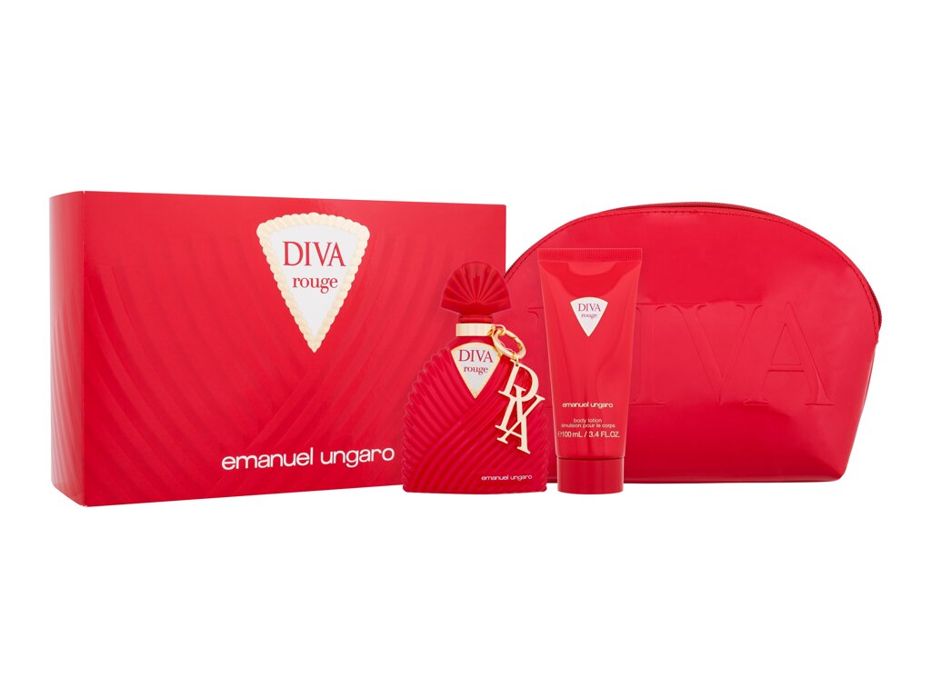 Emanuel Ungaro Diva Rouge Eau De Parfum 100 ml Set