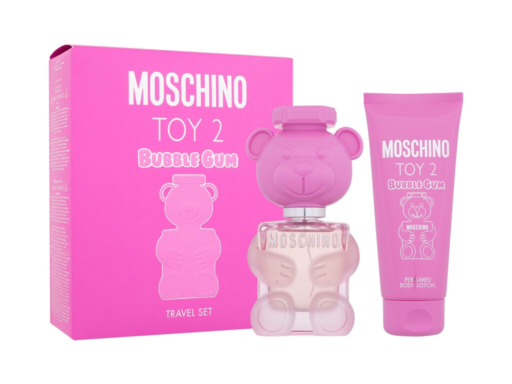 Moschino Toy 2 Bubble Gum 50ml Edt 50 ml + Body Lotion 100 ml Kvepalai Moterims EDT Rinkinys