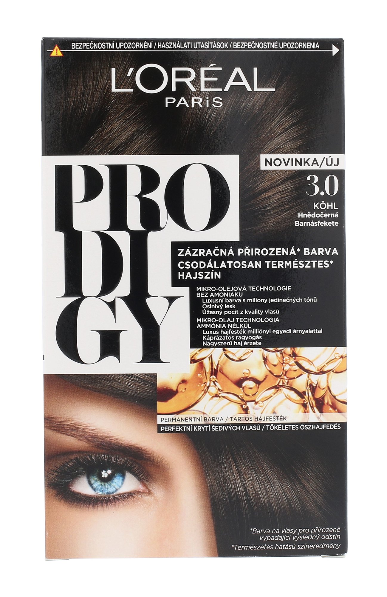 L´Oréal Paris Prodigy 1vnt moteriška plaukų priemonė (Pažeista pakuotė)