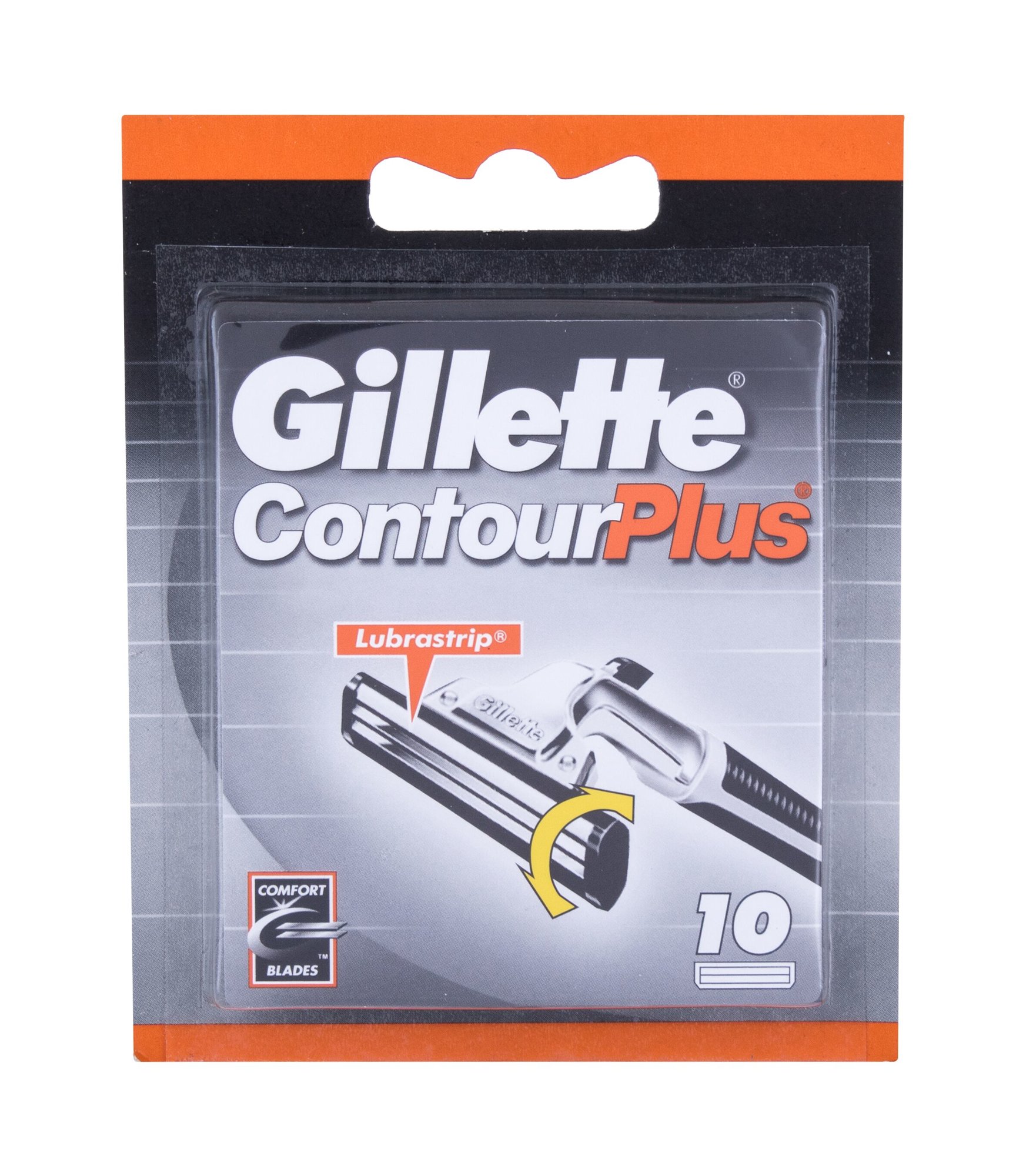 Gillette Contour Plus 10vnt skustuvo galvutė (Pažeista pakuotė)