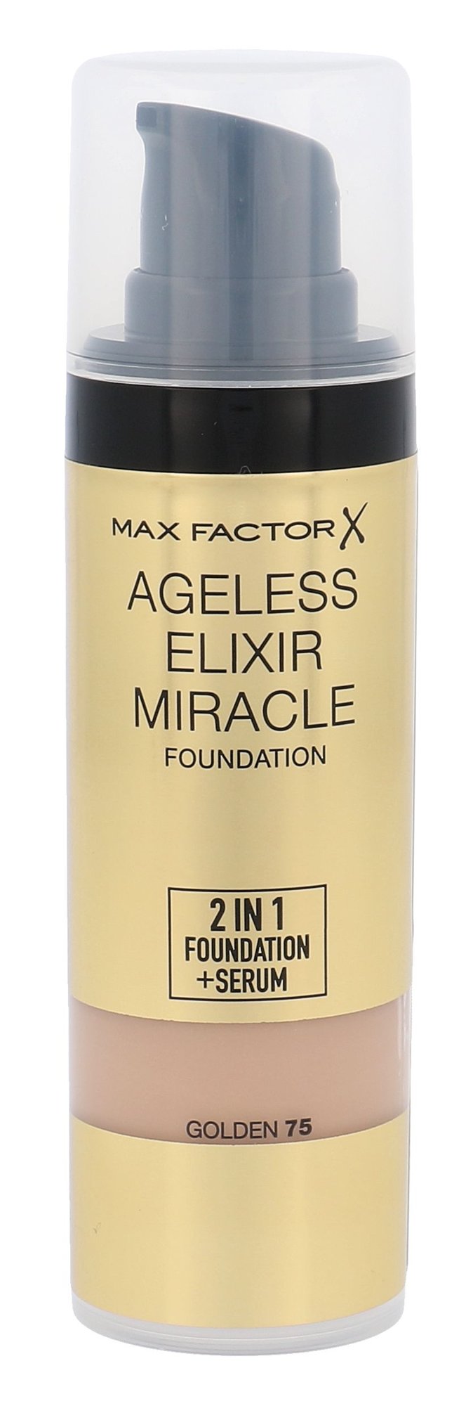 Max Factor Ageless Elixir 2in1 Foundation + Serum 30ml makiažo pagrindas