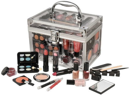 Makeup Trading Transparent 76,6g Complet Make Up Palette kosmetika moterims Rinkinys (Pažeista pakuotė)
