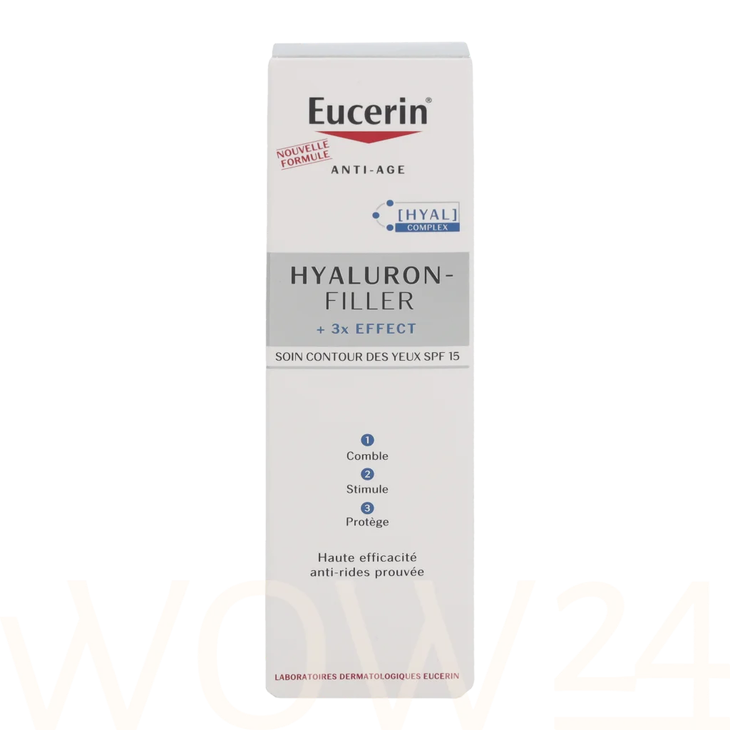 Eucerin Eucerin Hyaluron-Filler 3x Eye Contour Cream SPF15 15 ml paakių kremas