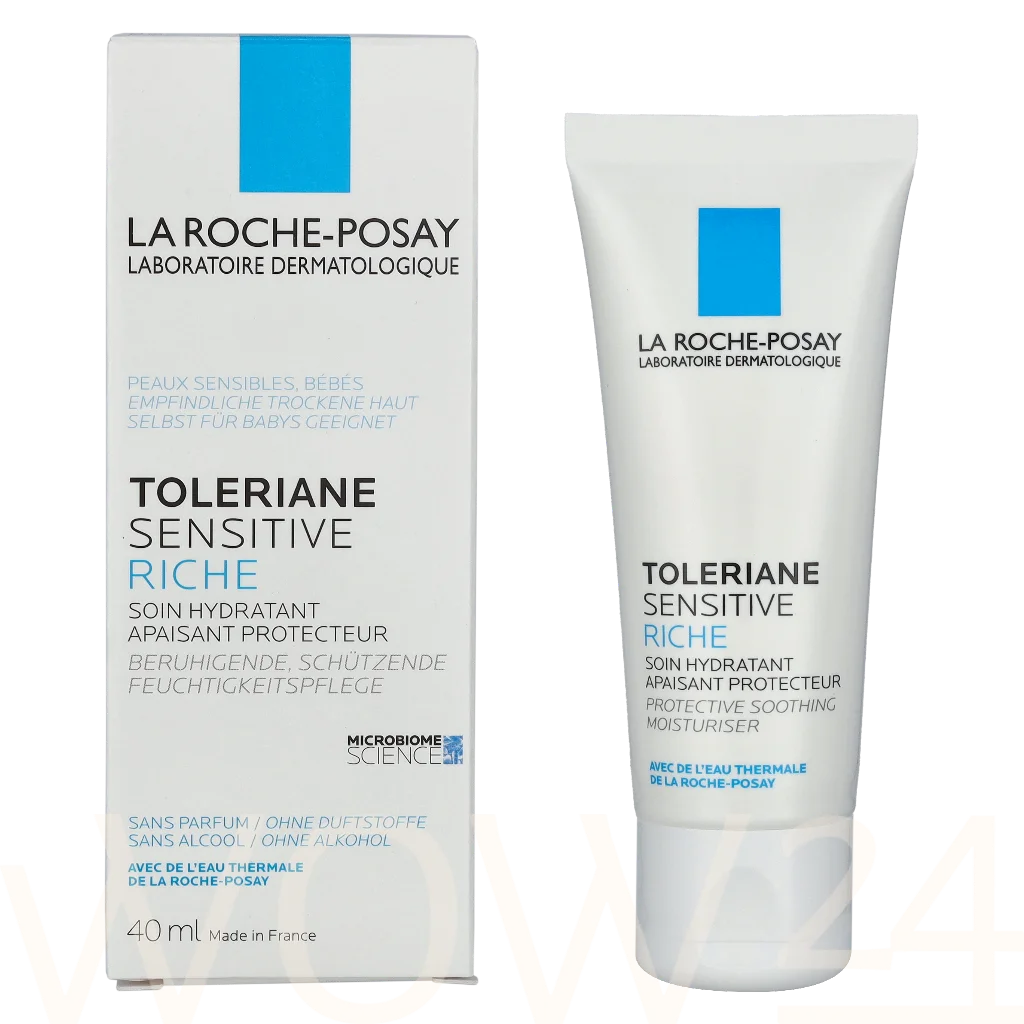 La Roche-Posay LRP Toleriane Sensitive Rich Cream 40 ml dieninis kremas