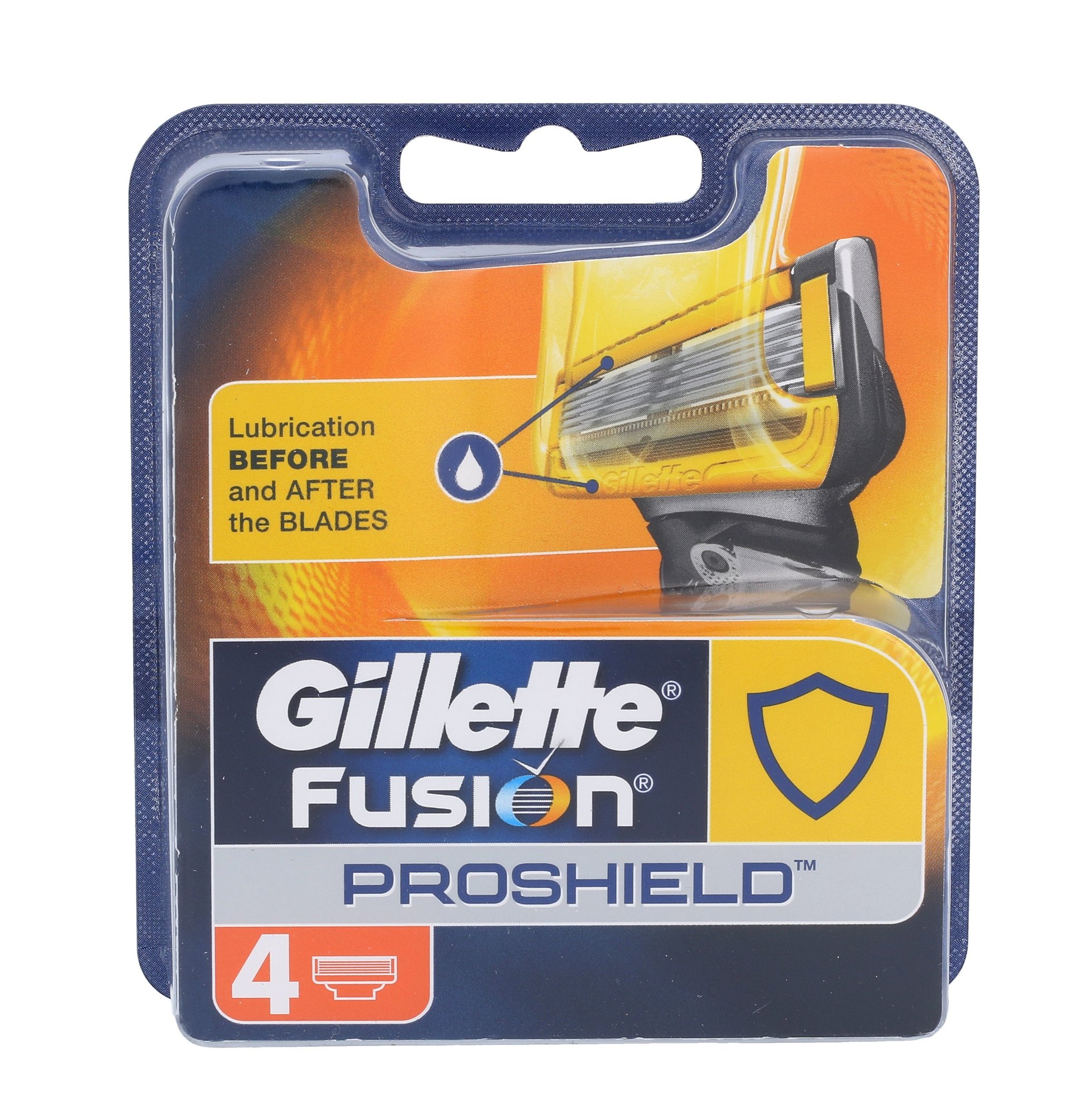 Gillette Fusion Proshield 4vnt skustuvo galvutė