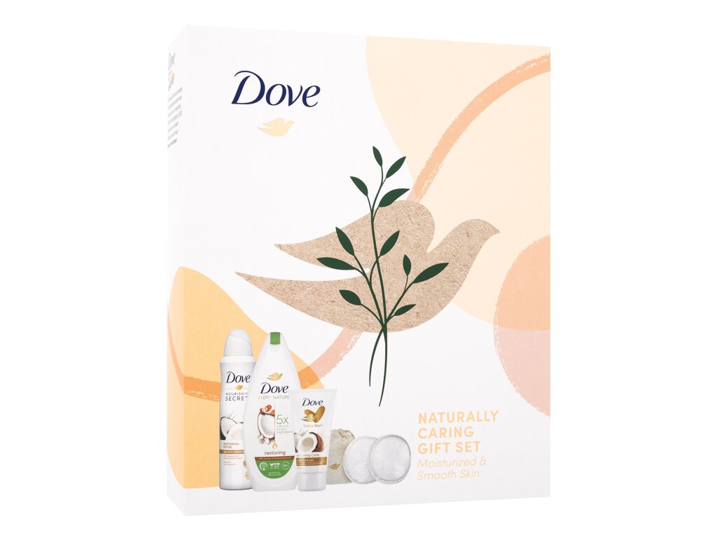 Dove Naturally Caring Gift Set dušo želė
