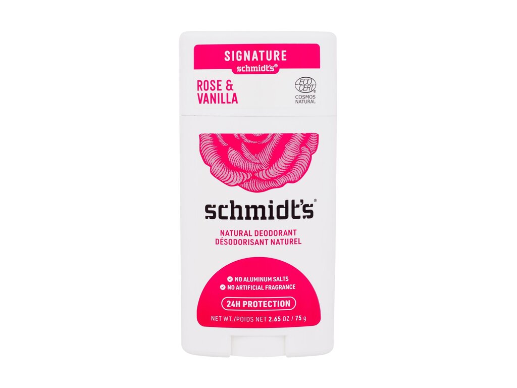 schmidt's Rose & Vanilla Natural Deodorant dezodorantas
