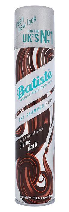 Batiste Divine Dark 200ml sausas šampūnas (Pažeista pakuotė)