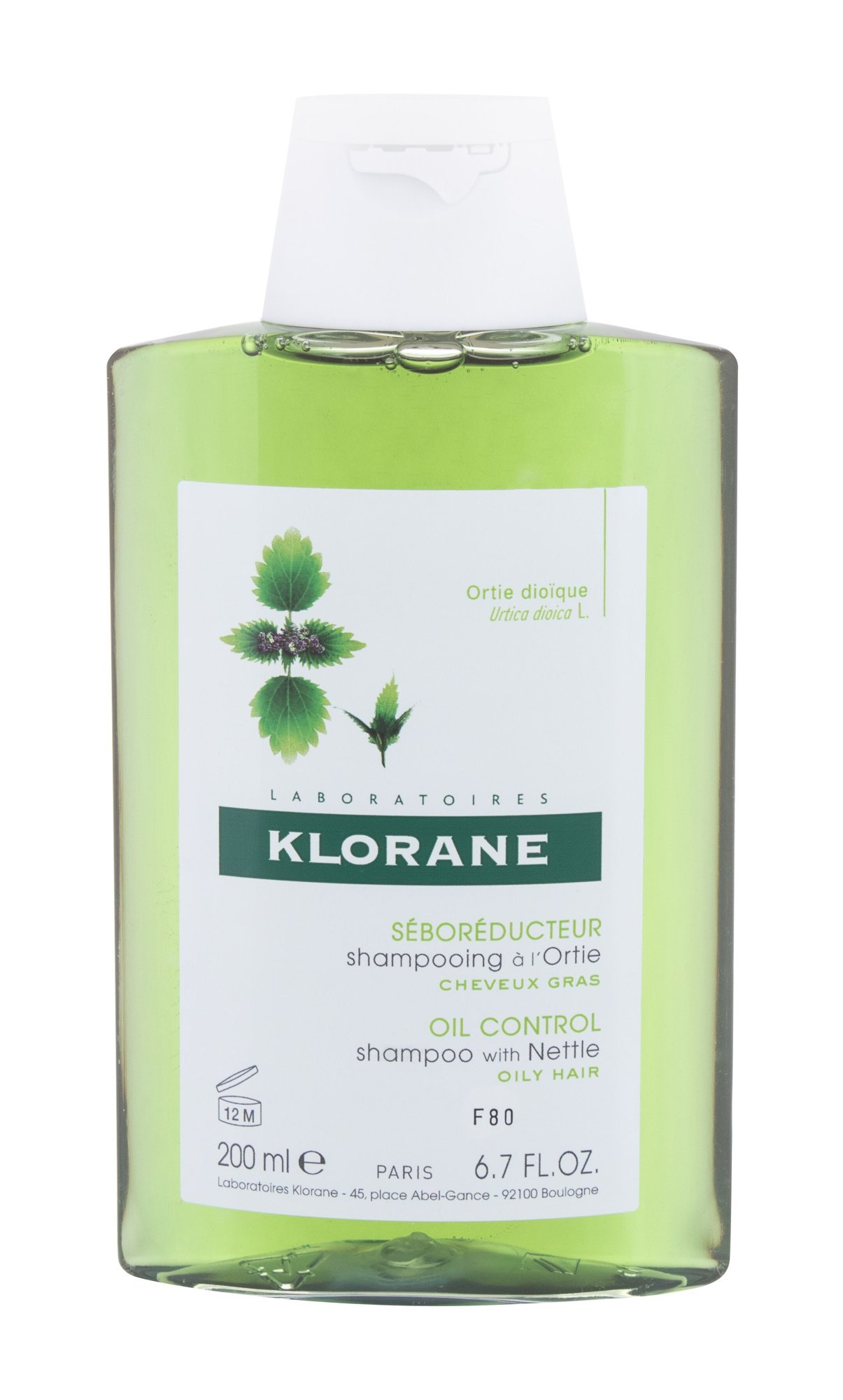 Klorane Nettle Oil Control &scaron;ampūnas