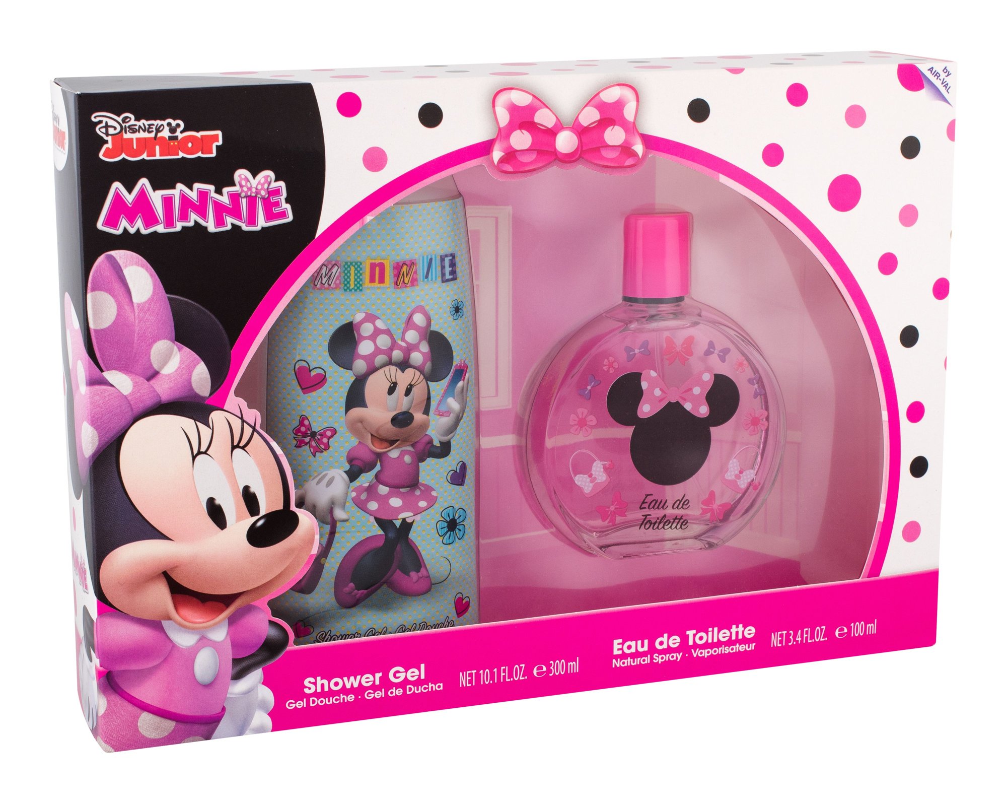 Disney Minnie 100ml Edt 100 ml + Shower Gel 300 ml Kvepalai Vaikams EDT Rinkinys (Pažeista pakuotė)