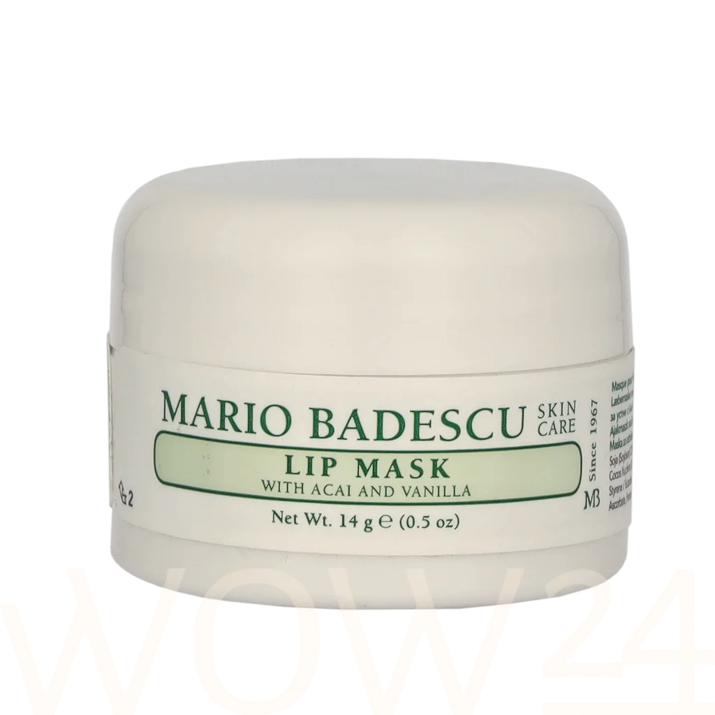 Mario Badescu Mario Badescu Lip Mask With Acai & Vanilla Drėkinamasis veido kremas Moterims