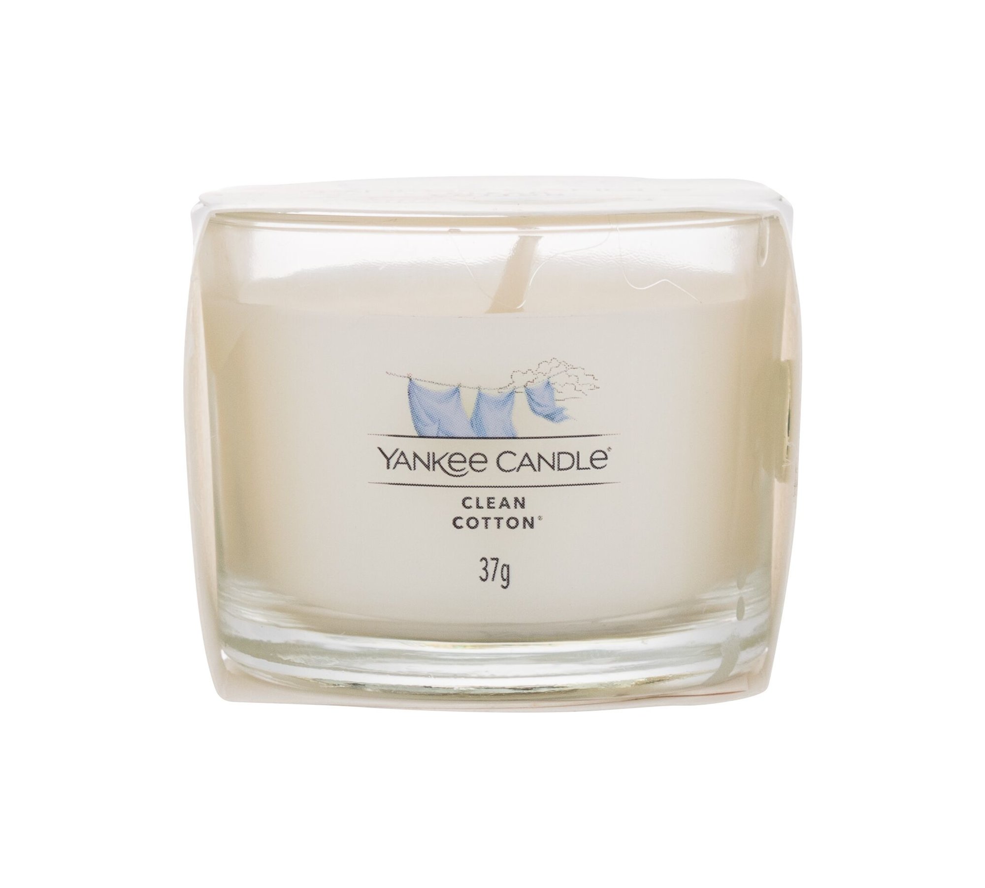 Yankee Candle Clean Cotton 37g Kvepalai Unisex Scented Candle