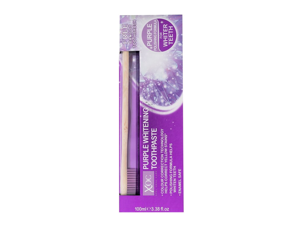 Xpel Oral Care Purple Whitening Toothpaste 100ml dantų pasta (Pažeista pakuotė)