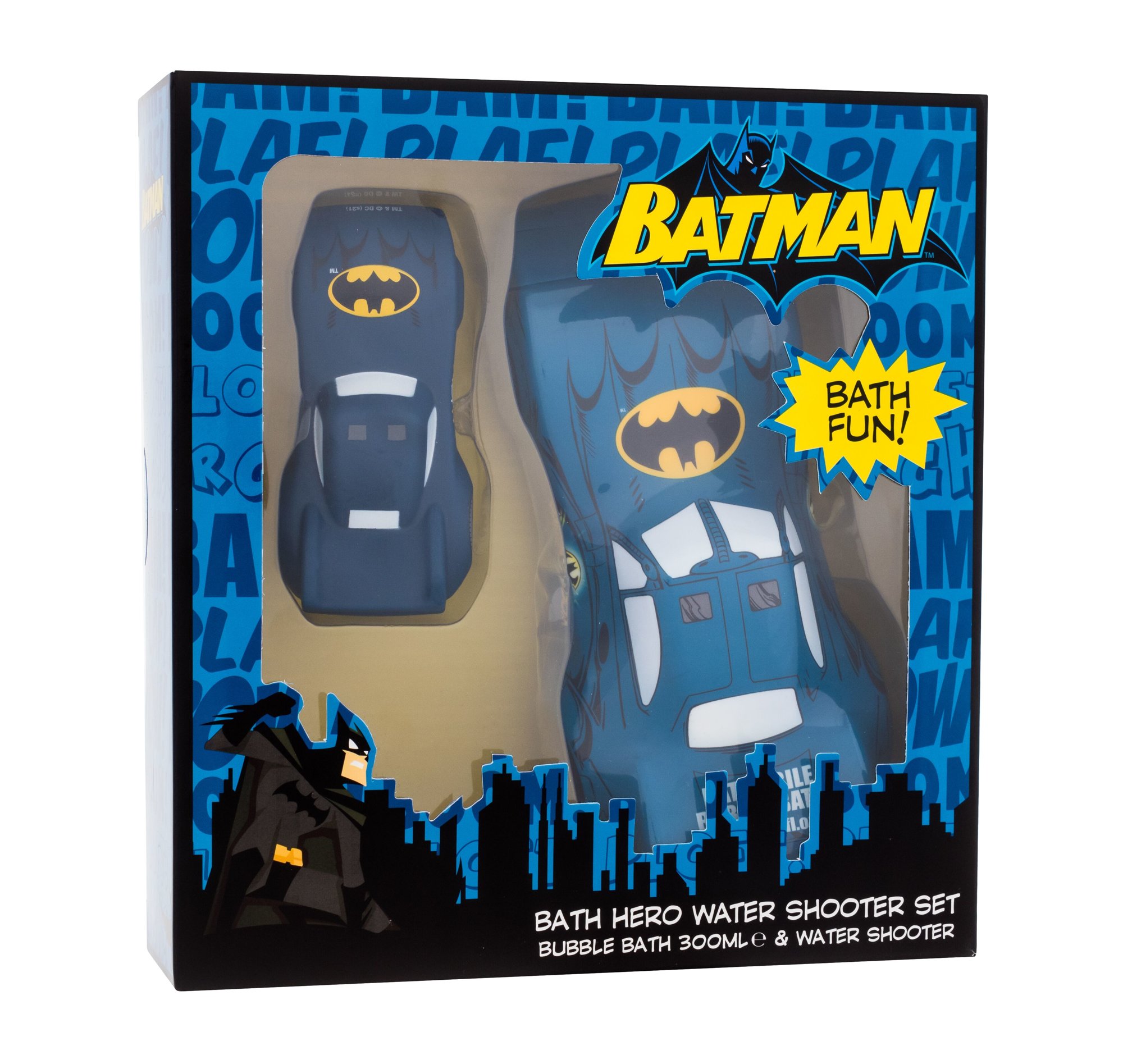 DC Comics Batman Bath Hero Water Shooter Set vonios putos