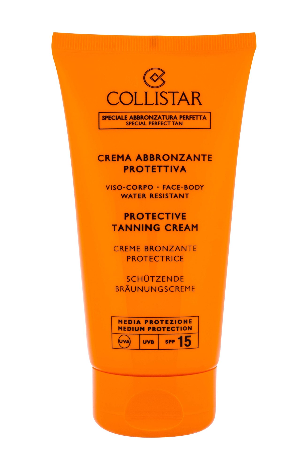 Collistar Special Perfect Tan Protective Tanning Cream 150ml įdegio losjonas