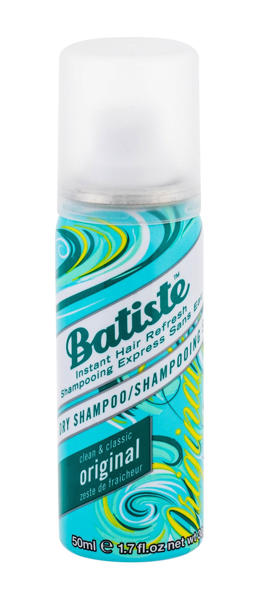 Batiste Original 50ml sausas šampūnas (Pažeista pakuotė)