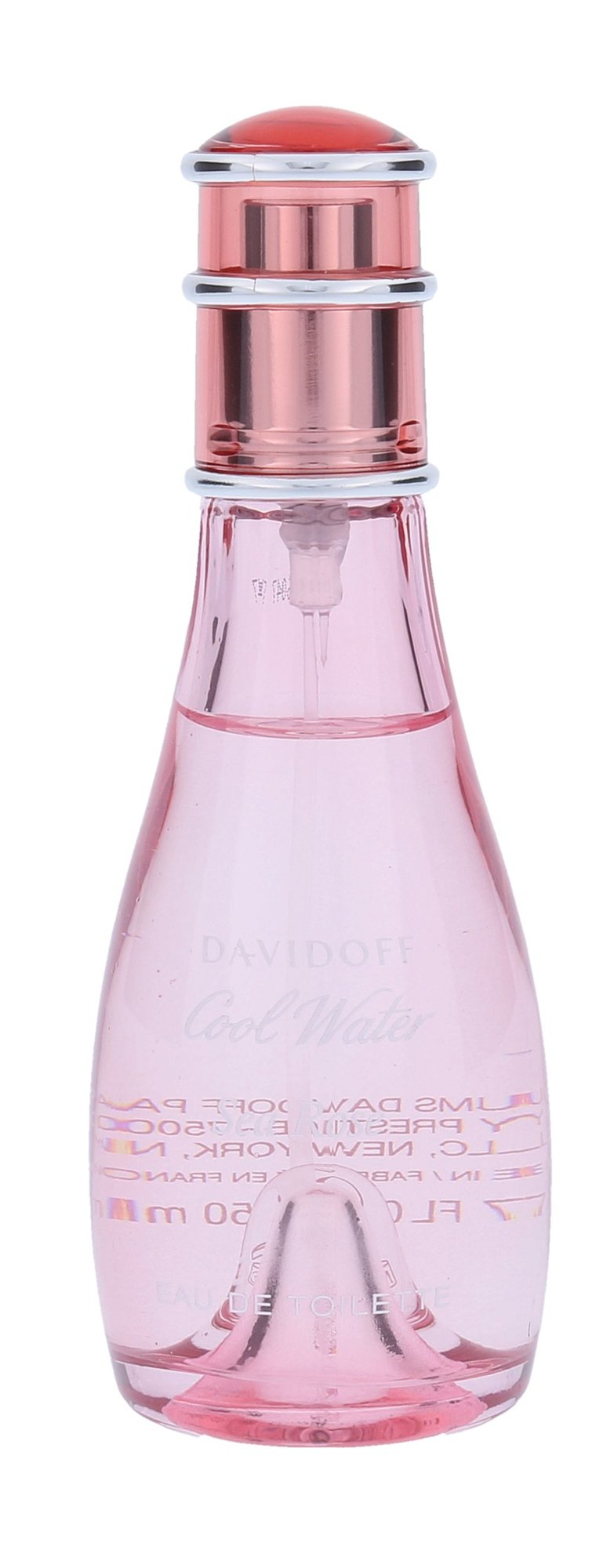 Davidoff Cool Water Sea Rose 50ml Kvepalai Moterims EDT (Pažeista pakuotė)