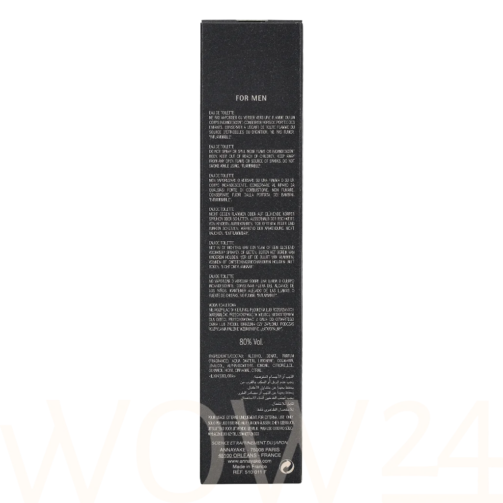 Annayake Annayake Pour Lui Edt Spray 100 ml NI&Scaron;INIAI Kvepalai Vyrams EDT