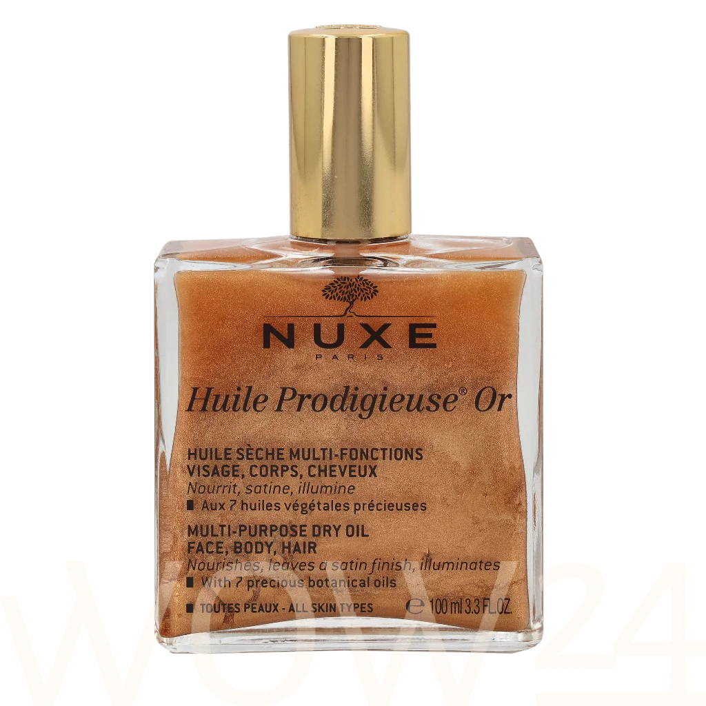 Nuxe Nuxe Huile Prodigieuse Or Multi-Purpose Dry Oil Face, Hair And Body 100 ml kūno aliejus