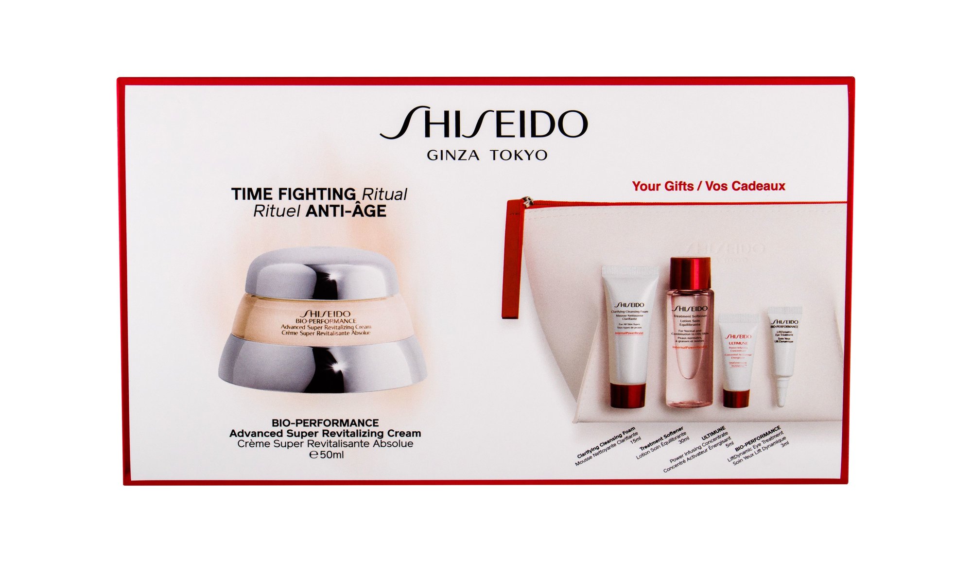 Shiseido Bio-Performance Advanced Super Revitalizing Dieninis kremas 50 ml Damaged box Set