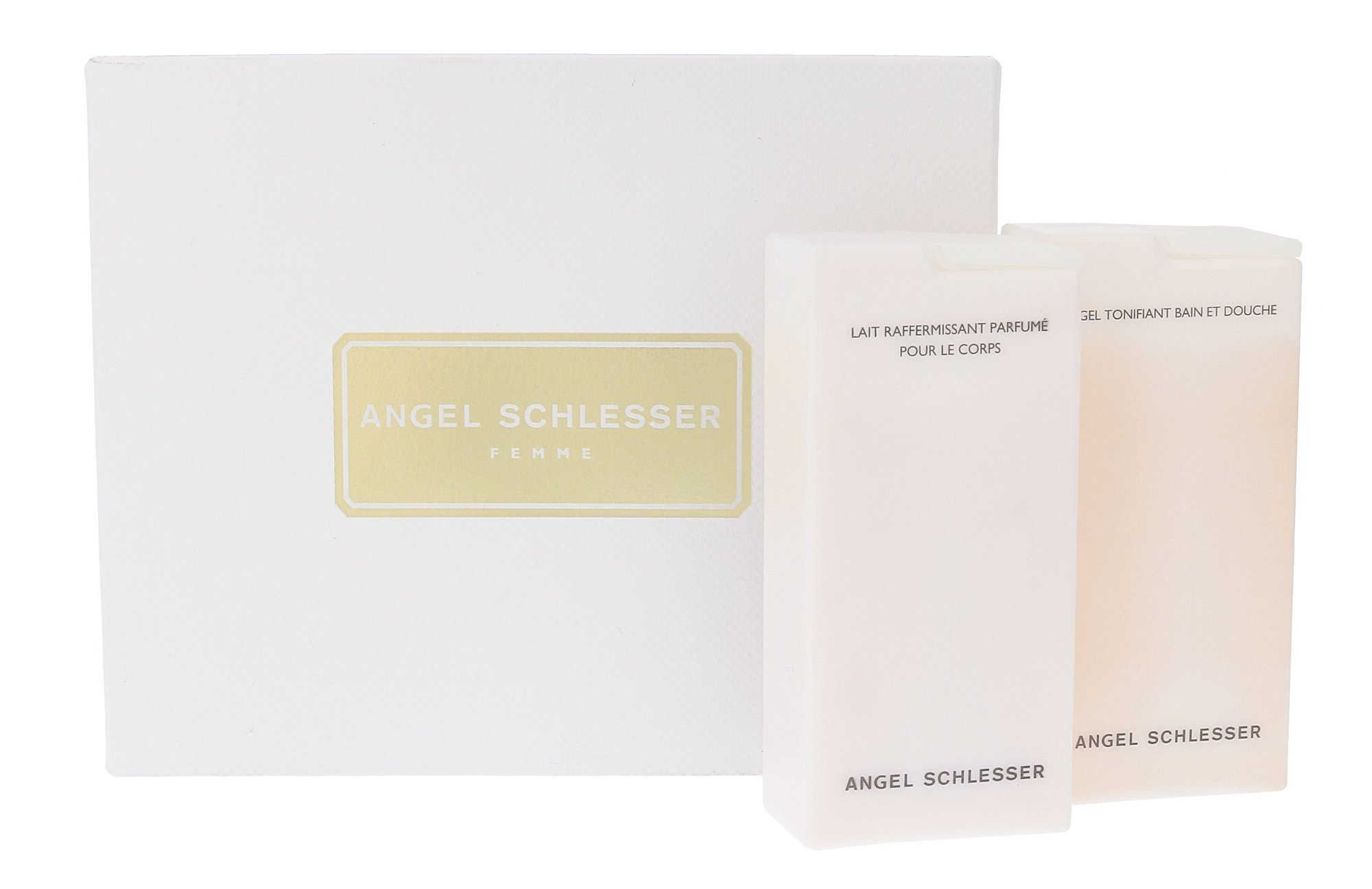 Angel Schlesser Femme 75ml Body Lotion 75 ml + Shower Gel 75 ml kūno losjonas Rinkinys (Pažeista pakuotė)