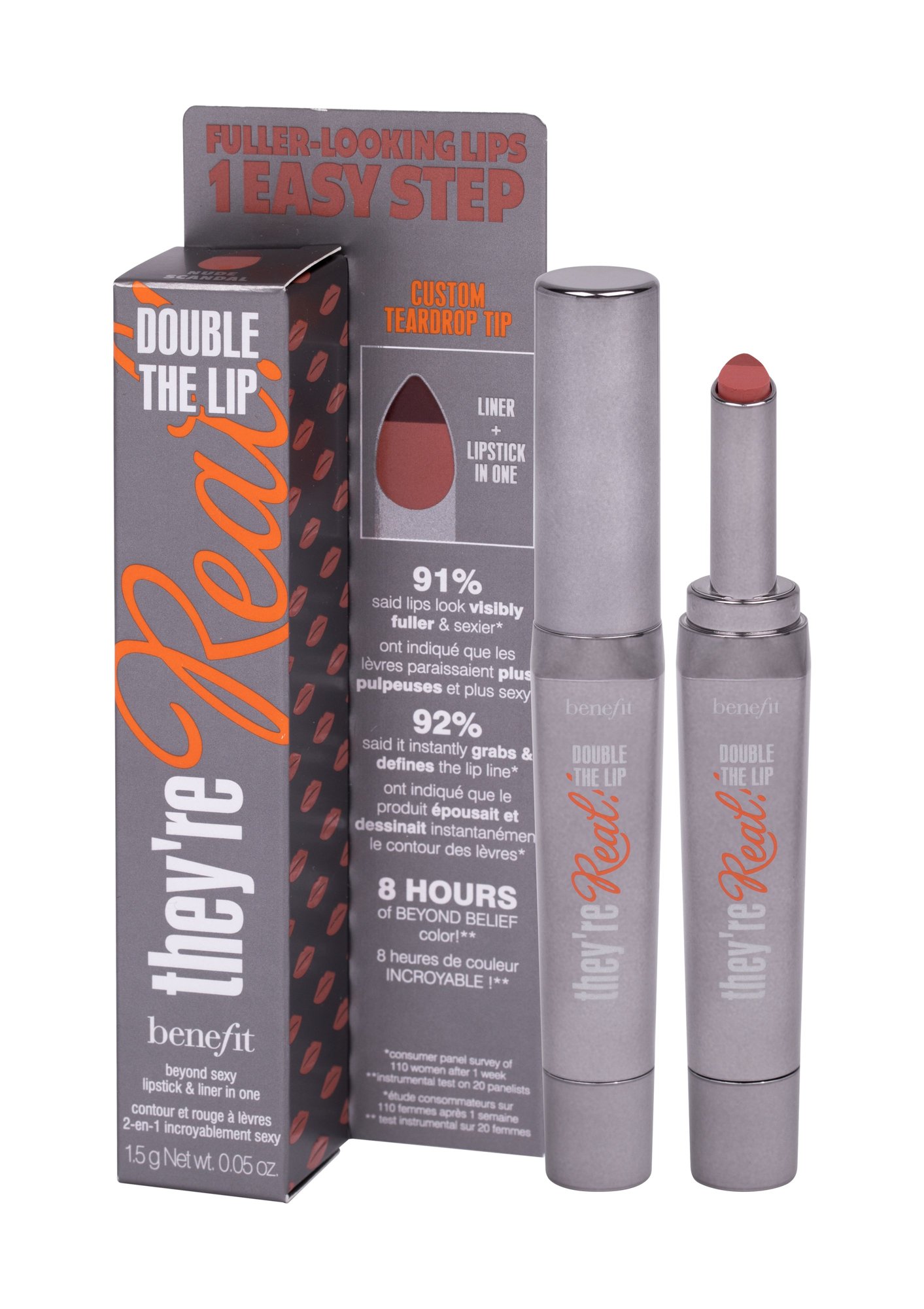 Benefit They´re Real! Double The Lip lūpdažis