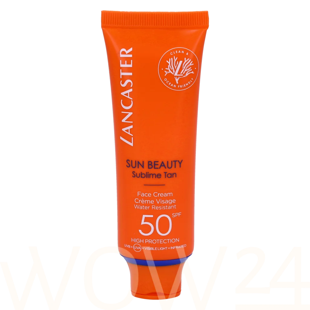 Lancaster Lancaster Sun Beauty Comfort Touch Face Creamspf50 50 ml Unisex Apsauga nuo saulės veidui