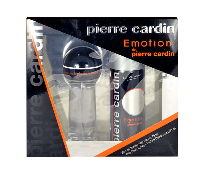 Pierre Cardin Emotion 75ml Edt 75ml + 200ml deodorant Kvepalai Vyrams EDT Rinkinys