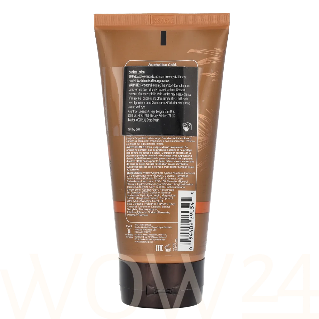 Australian Gold Australian Gold Intant Sunless Lotion 177 ml Unisex