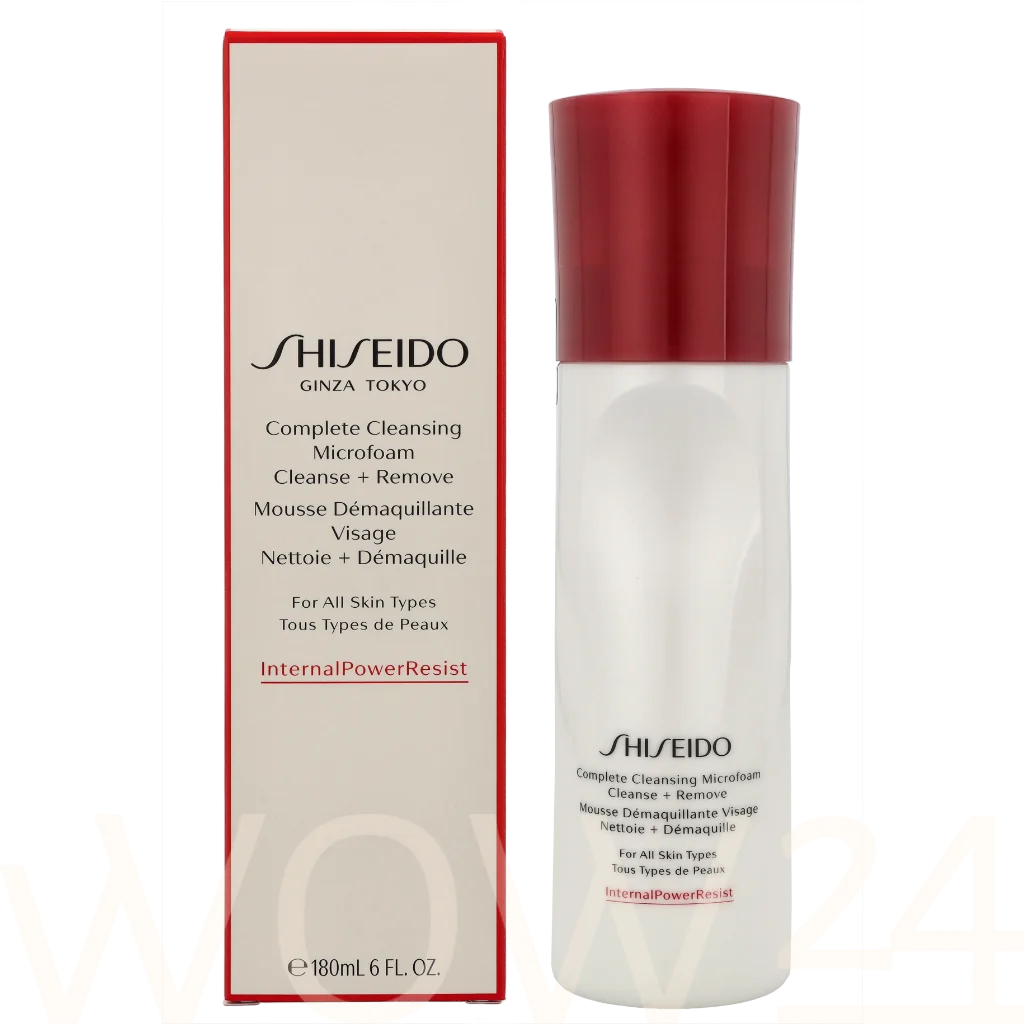 Shiseido Shiseido Complete Cleansing Microfoam 180 ml veido putos