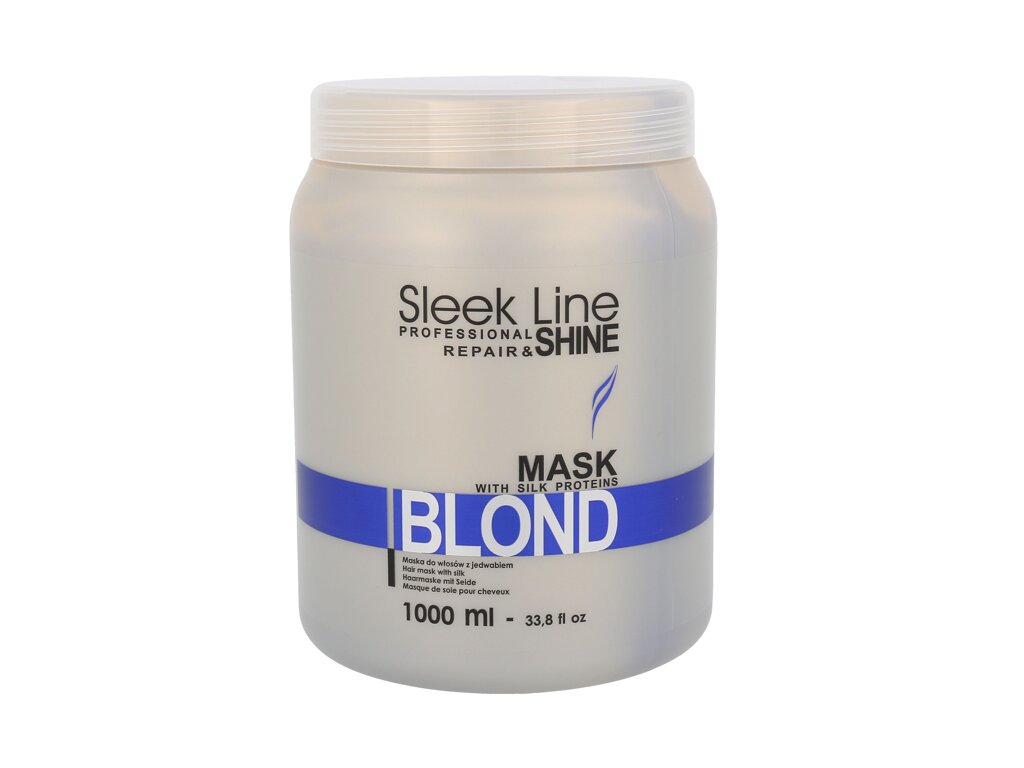 Stapiz Sleek Line Blond 1000ml plaukų kaukė (Pažeista pakuotė)