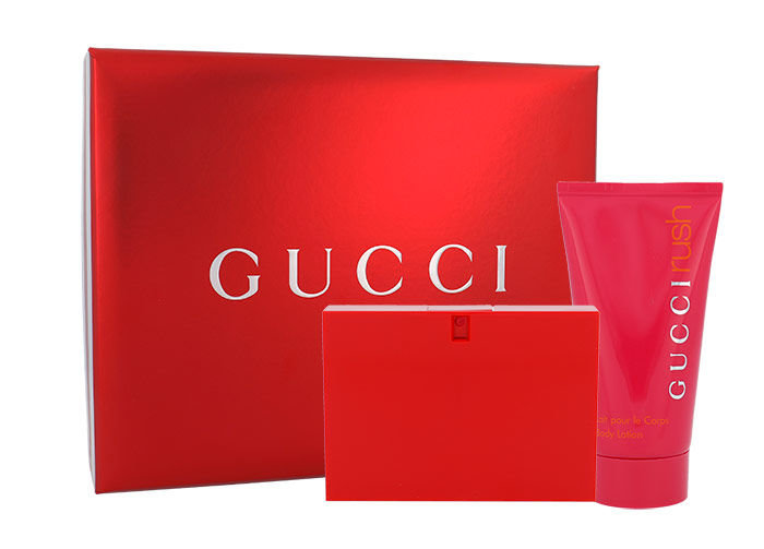 Gucci Rush 30ml Edt 30ml + 50ml Body lotion Kvepalai Moterims EDT Rinkinys