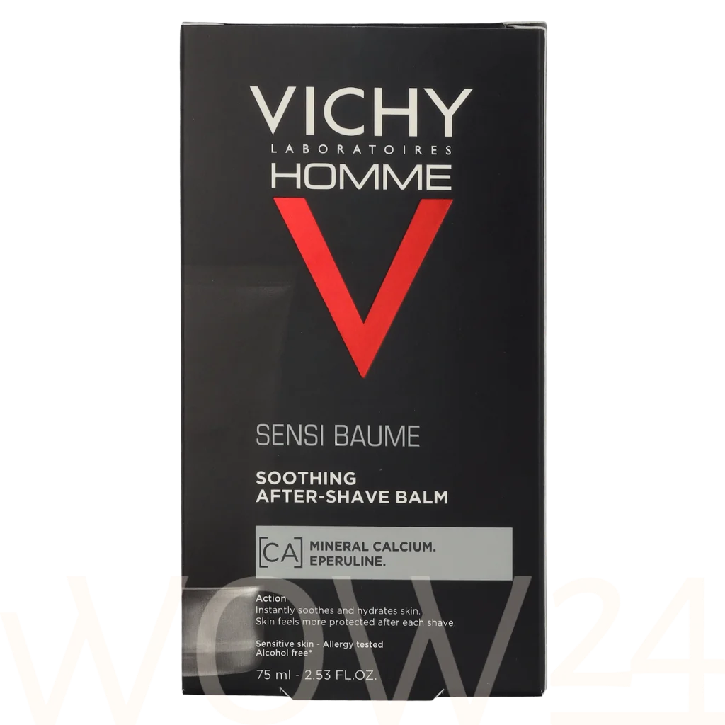 Vichy Vichy Homme Sensi Baume Soothing After Shave Balm 75 ml balzamas po skutimosi