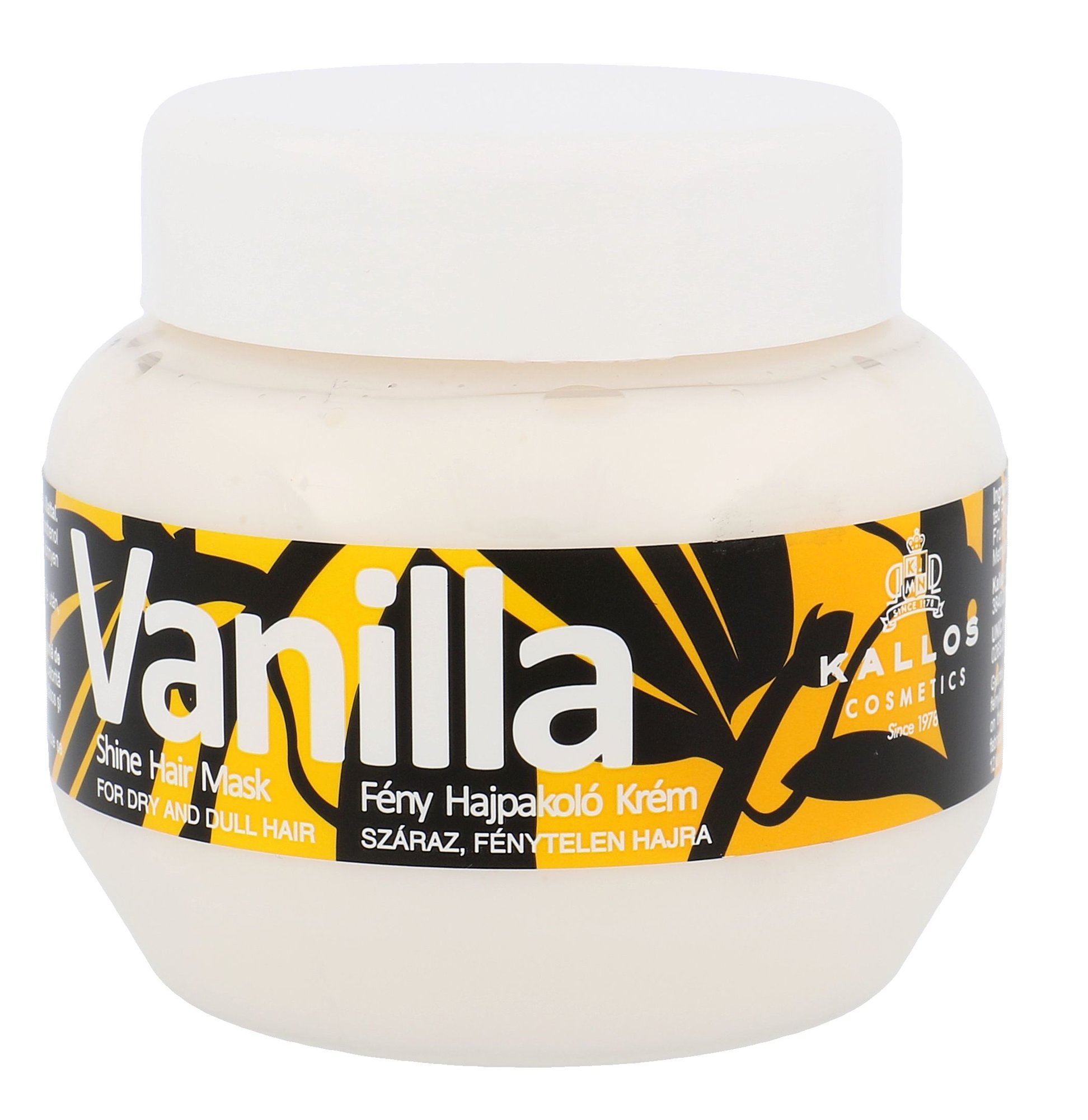 Kallos Cosmetics Vanilla 275ml plaukų kaukė