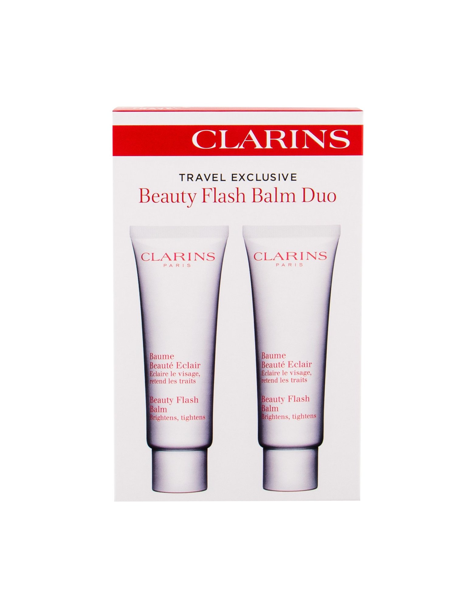 Clarins Beauty Flash Balm Dieninis kremas 50 ml Set