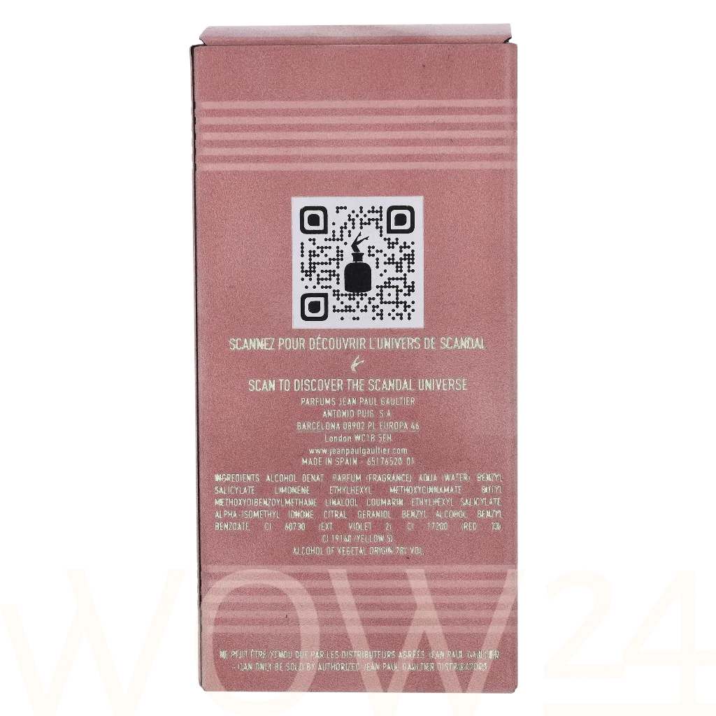 J.P. Gaultier J.P. Gaultier Scandal Edp Spray 30 ml kvepalai Moterims EDP