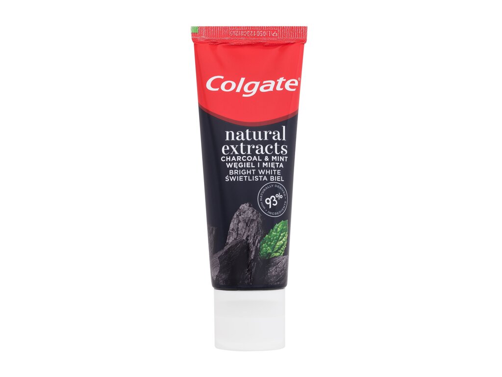 Colgate Natural Extracts Charcoal & Mint 75ml dantų pasta (Pažeista pakuotė)