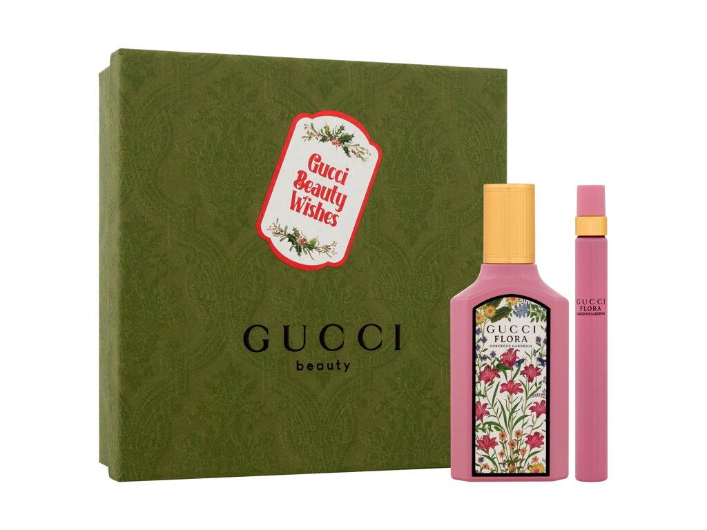 Gucci Flora by Gucci Gorgeous Gardenia 50ml Edp 50 ml + Edp 10 ml Kvepalai Moterims EDP Rinkinys