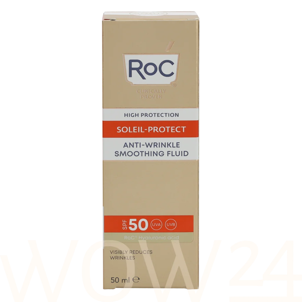 RoC RoC Soleil-Protect Anti-Wrinkle Smoothing Fluid SPF50+ 50 ml Unisex