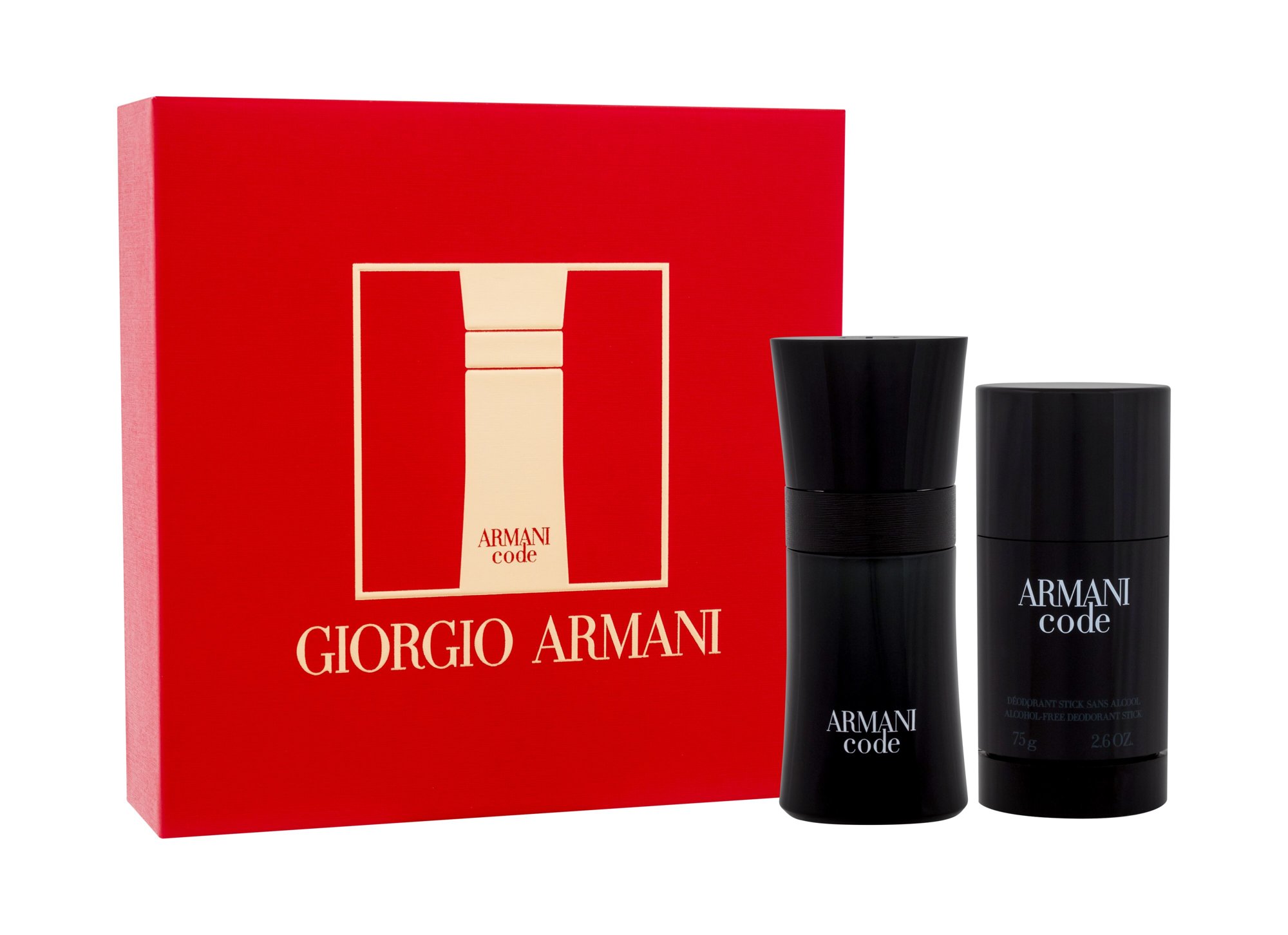 Giorgio Armani Code 50ml Edt 50 ml + Deostick 75 g Kvepalai Vyrams EDT Rinkinys