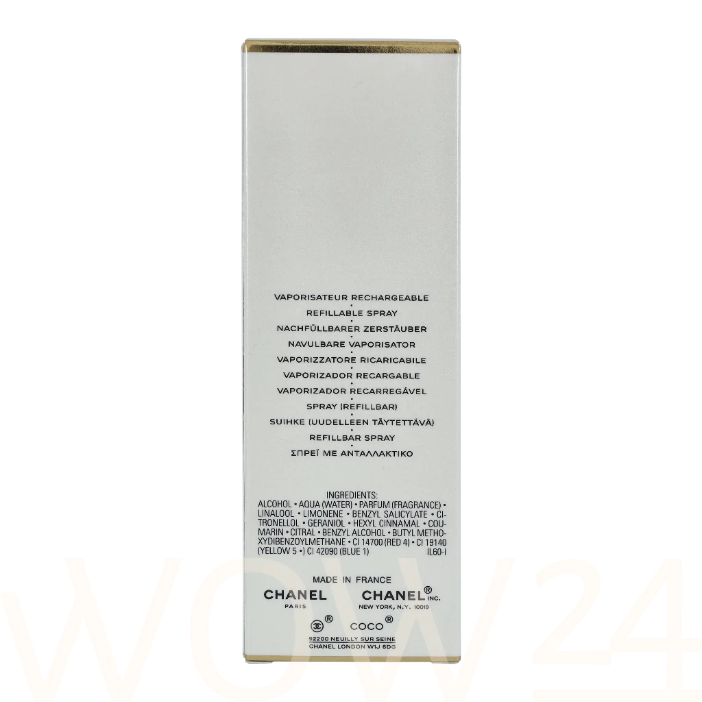Chanel Chanel Coco Mademoiselle Edt Spray Refillable 50 ml kvepalai Moterims EDT
