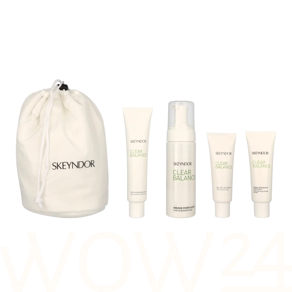 Skeyndor Skeyndor Clear Balance Oily Skins Pack 325 ml natūrali veido odos priežiūros priemonė