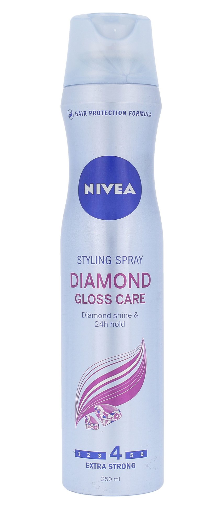 Nivea Diamond Gloss Care 250ml plaukų lakas