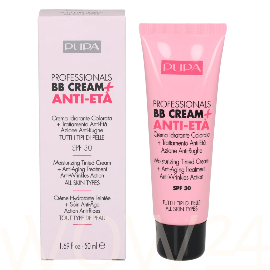 PUPA Milano Pupa Pupa Professionals BB Cream + Anti-Eta SPF30 50 ml BB kremas