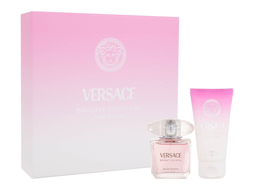 Versace Bright Crystal 30ml EDP 30 ml + Body Lotion 50 ml kvepalai Moterims EDT Rinkinys