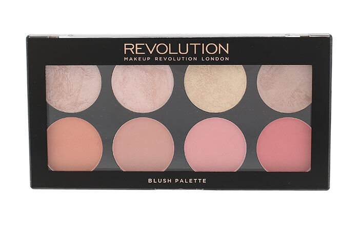 Makeup Revolution London Blush Palette 12,8g skaistalai (Pažeista pakuotė)