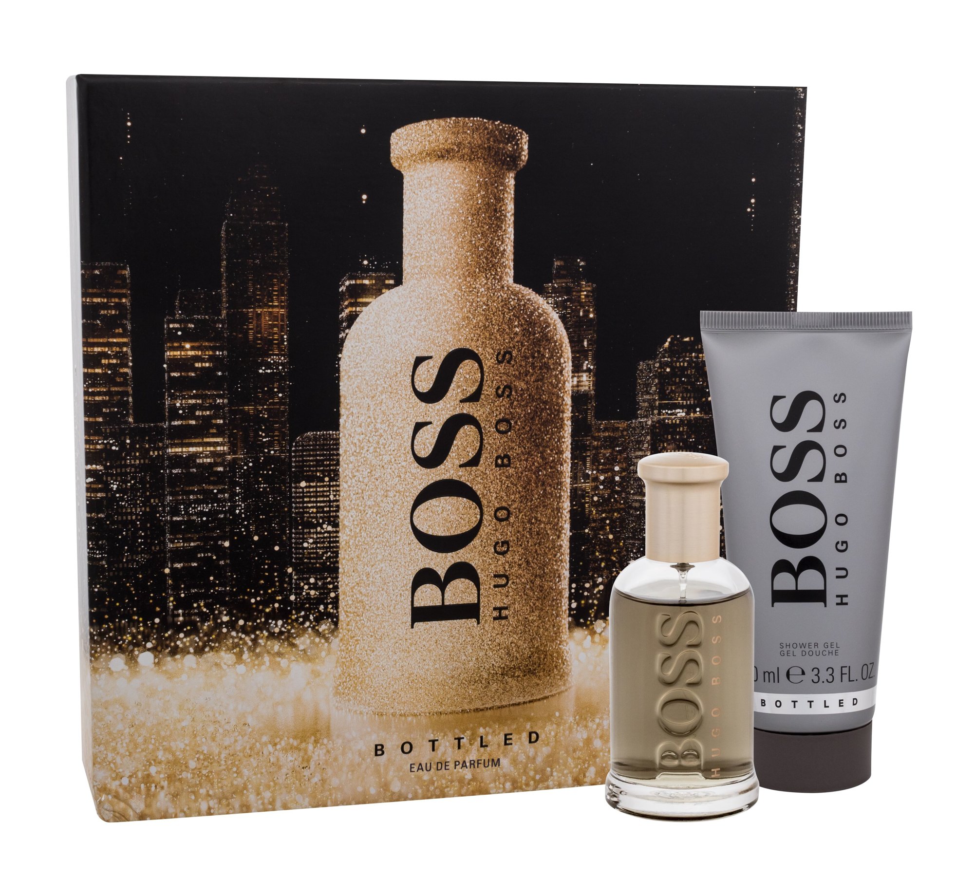Hugo Boss Boss Bottled 50ml Edp 50 ml + Shower Gel 100 ml Kvepalai Vyrams EDP Rinkinys
